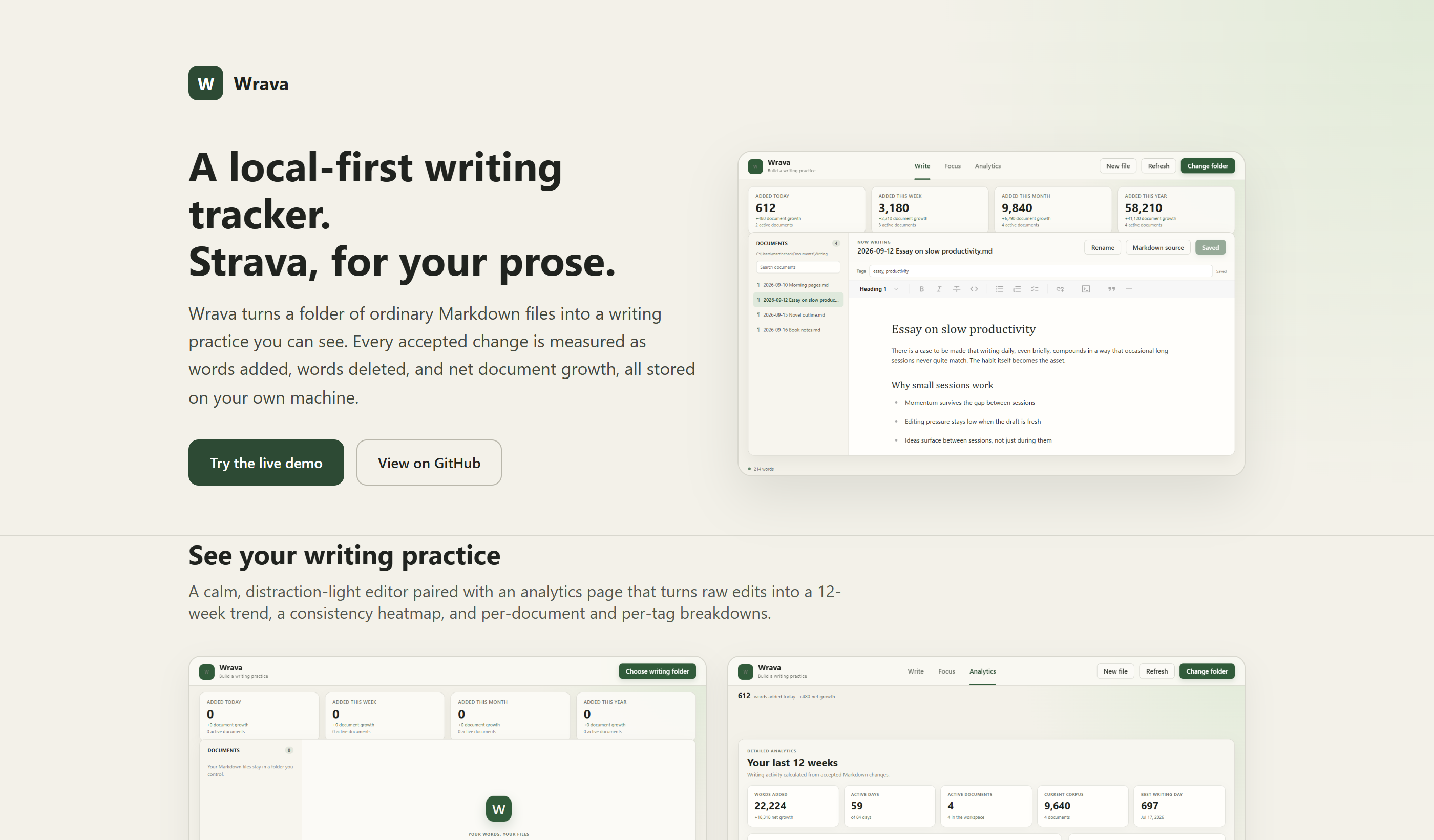 Wrava screenshot